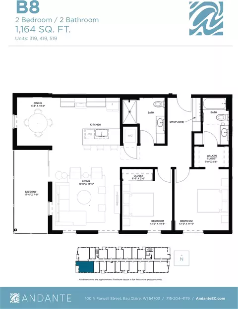 100 N Farwell St, Eau Claire, WI 54703