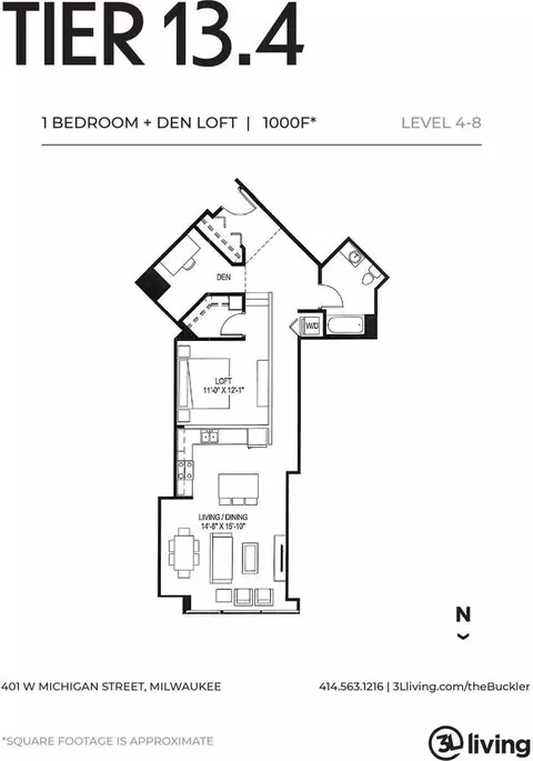 401 W Michigan St, Milwaukee, WI 53203