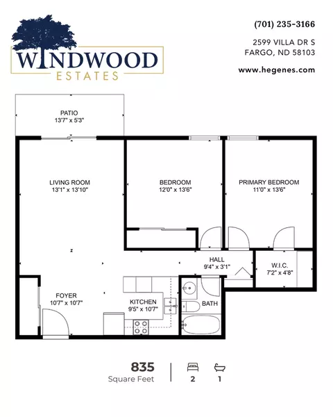 2542 Villa Dr S, Fargo, ND 58103