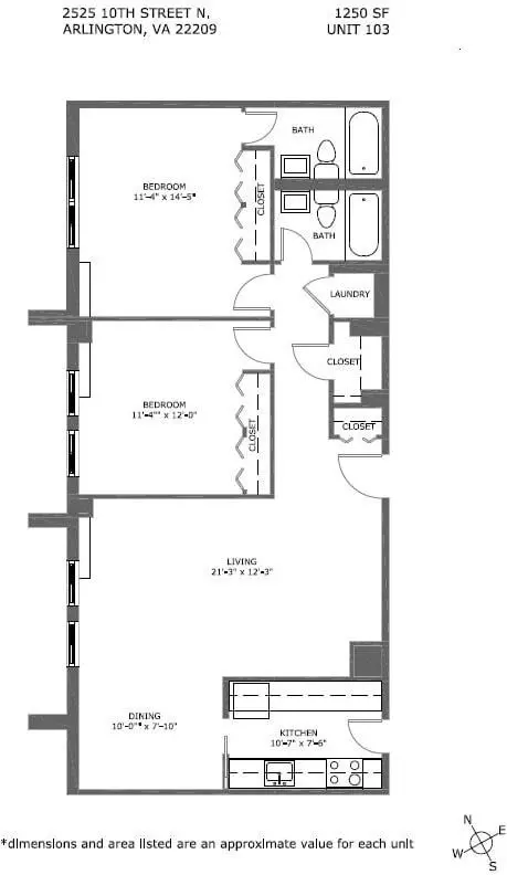 2525 10th St N, Arlington, VA 22201