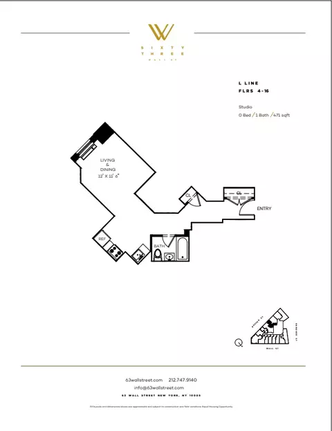 63 Wall St, New York, NY 10005
