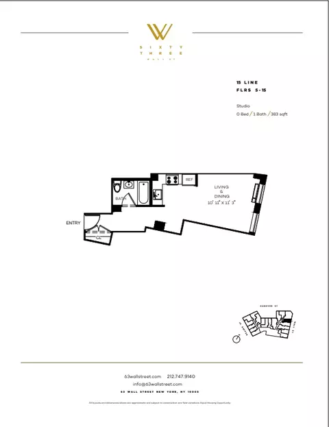 63 Wall St, New York, NY 10005