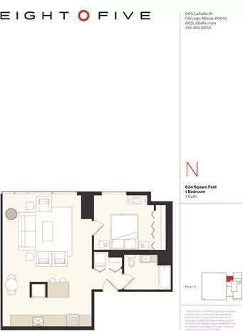805 N La Salle Dr, Chicago, IL 60610