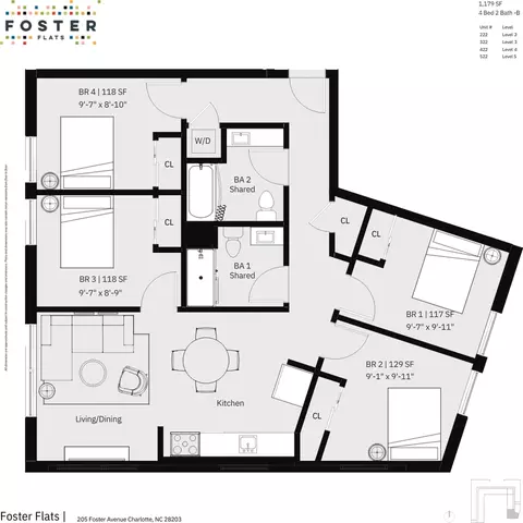 205 Foster Ave, Charlotte, NC 28203