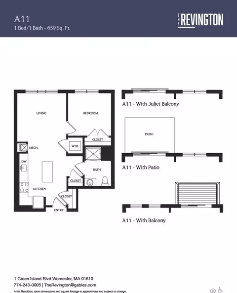 1 Green Island Blvd, Worcester, MA 01610