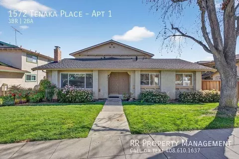 1572 Tenaka Pl #1, Sunnyvale, CA 94087