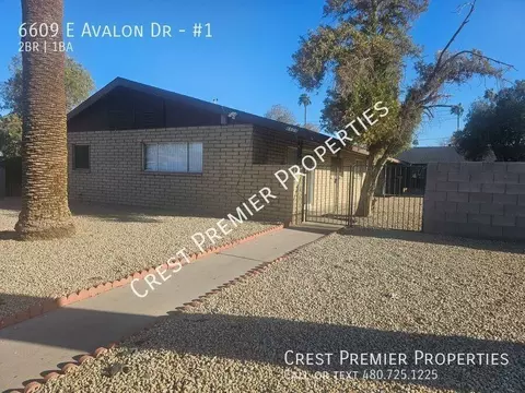 6609 E Avalon Dr #1, Scottsdale, AZ 85251