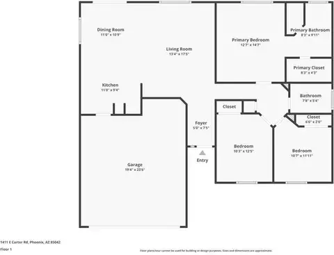 1411 E Carter Rd, Phoenix, AZ 85042 photo 2