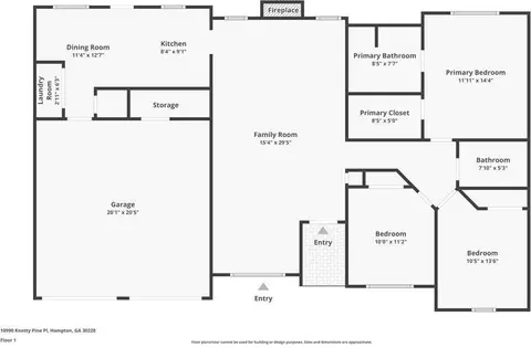 10990 Knotty Pine Pl, Hampton, GA 30228 photo 2