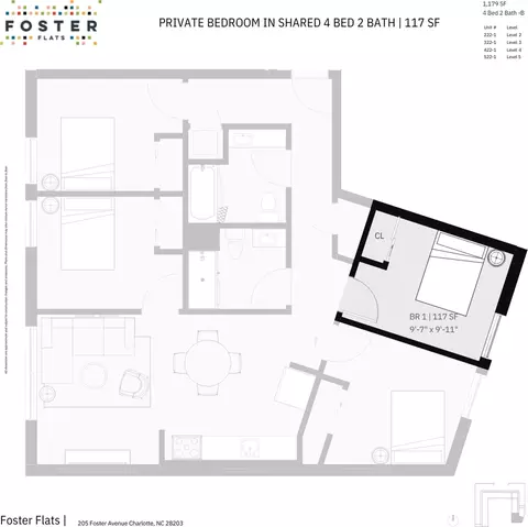 205 Foster Ave, Charlotte, NC 28203