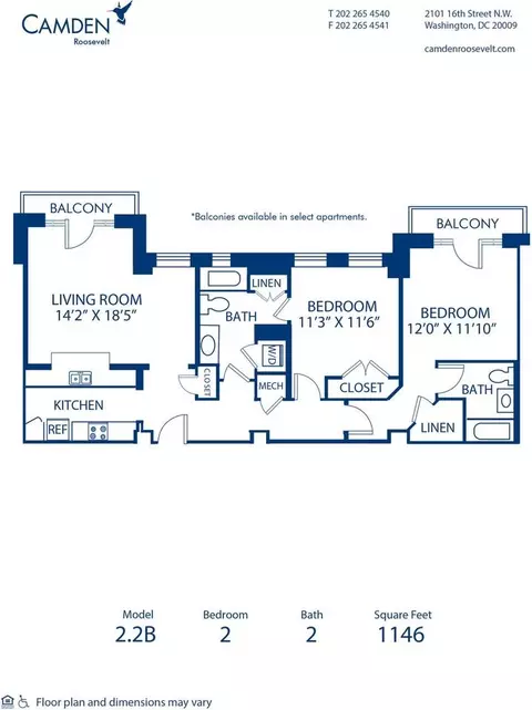 2101 16th St NW, Washington, DC 20009