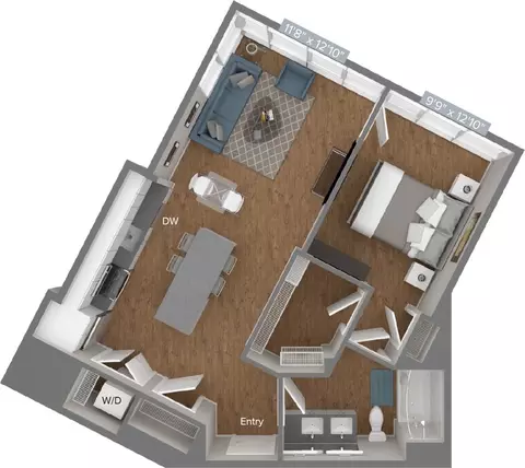 555 President St, Baltimore, MD 21202