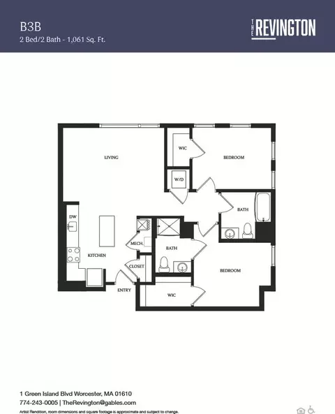 1 Green Island Blvd, Worcester, MA 01610
