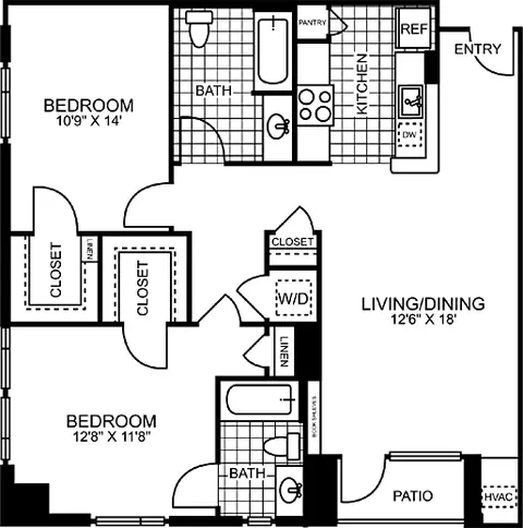 1 Harborside Pl, Jersey City, NJ 07311