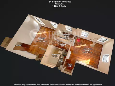 64 Brighton Ave #309, Boston, MA 02134