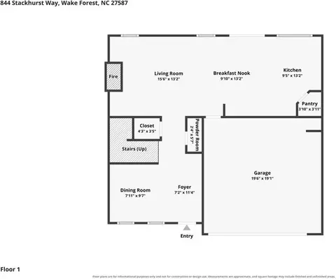844 Stackhurst Way, Wake Forest, NC 27587 photo 2