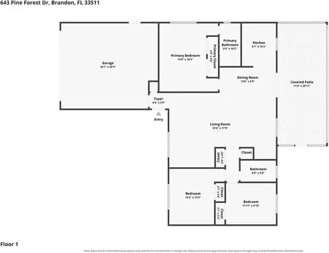 643 Pine Forest Dr, Brandon, FL 33511 photo 2
