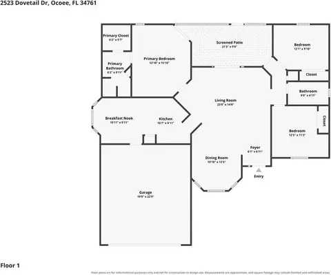 2523 Dovetail Dr, Ocoee, FL 34761 photo 2