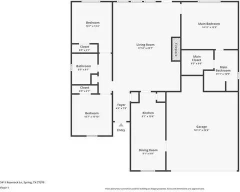 5411 Roserock Ln, Spring, TX 77379 photo 2
