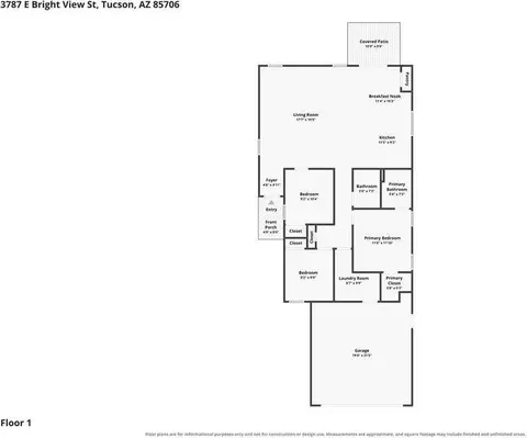 3787 E Bright View St, Tucson, AZ 85706 photo 2