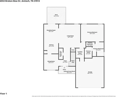 6553 Broken Bow Dr, Nashville, TN 37013