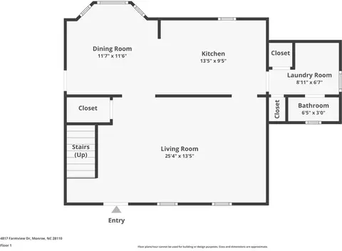 4817 Farmview Dr, Monroe, NC 28110 photo 2