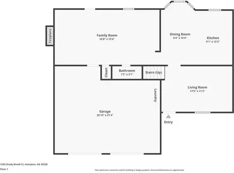 1243 Shady Brook Ct, Hampton, GA 30228 photo 2