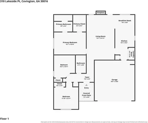 310 Lakeside Pt, Covington, GA 30016 photo 2