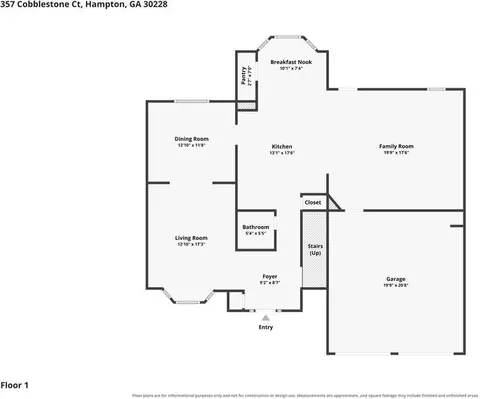 357 Cobblestone Ct, Hampton, GA 30228 photo 2