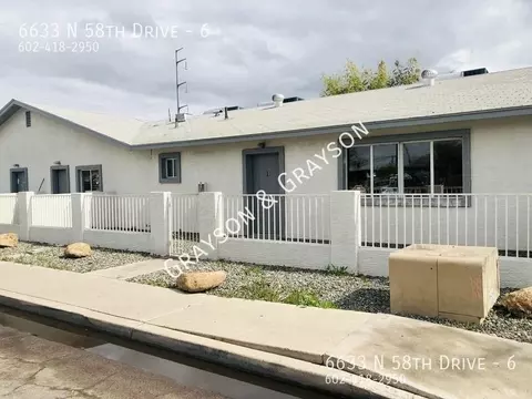 6633 N 58th Dr #6, Glendale, AZ 85301