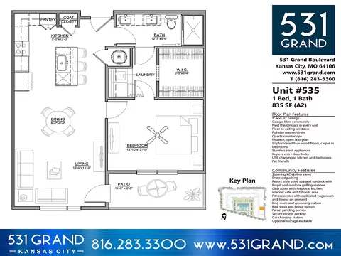 531 Grand Blvd, Kansas City, MO 64106