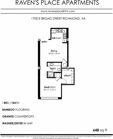 1710 E Broad St, Richmond, VA 23223