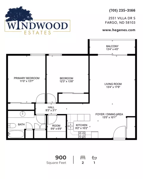 2542 Villa Dr S, Fargo, ND 58103