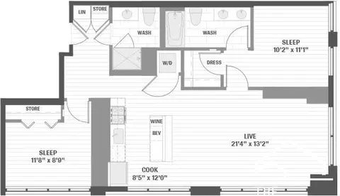 808 N Wells St #2BR2BA, Chicago, IL 60610