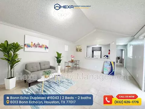6043 Bonn Echo Ln #COUPLE, Houston, TX 77017