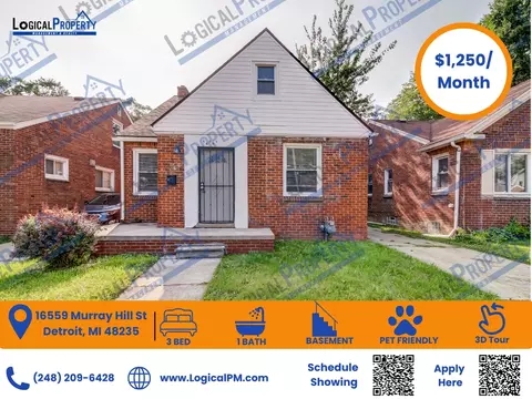 16559 Murray Hill St, Detroit, MI 48235