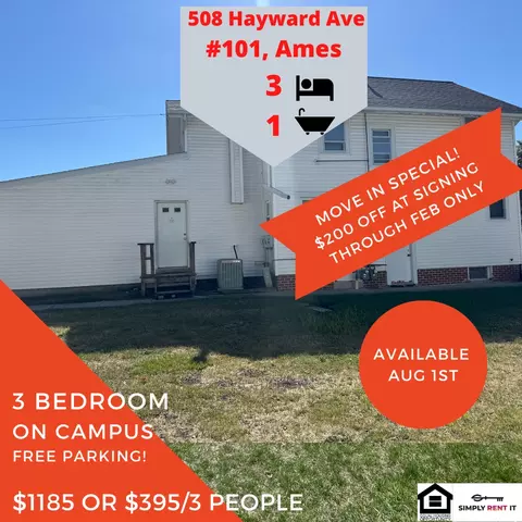 508 Hayward Ave #101, Ames, IA 50014