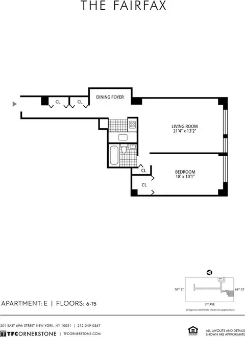 201 E 69th St #11E, New York, NY 10021