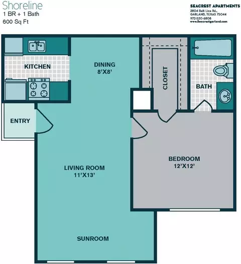 2804 Belt Line Rd, Garland, TX 75044