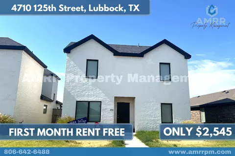 4710 125th St, Lubbock, TX 79424