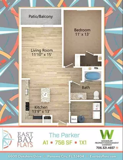 6600 Oakshore Dr, Parker, FL 32404