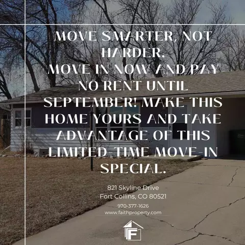 821 Skyline Dr, Fort Collins, CO 80521