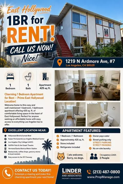 1219 N Ardmore Ave #7, Los Angeles, CA 90029