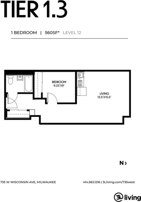 735 W Wisconsin Ave, Milwaukee, WI 53233