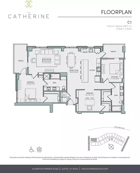 214 Barton Springs Rd, Austin, TX 78704