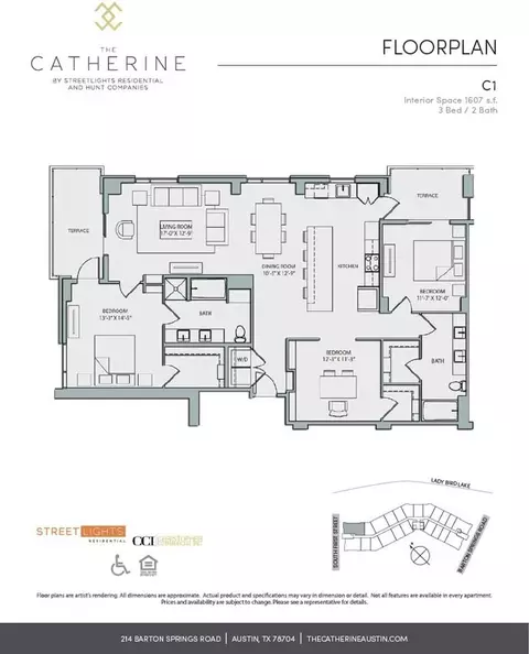 214 Barton Springs Rd, Austin, TX 78704