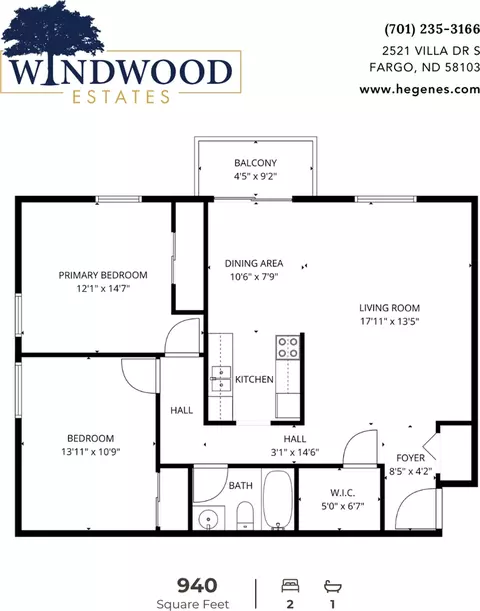 2542 Villa Dr S, Fargo, ND 58103