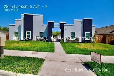 2805 Larkspur Ave #3, Edinburg, TX 78541