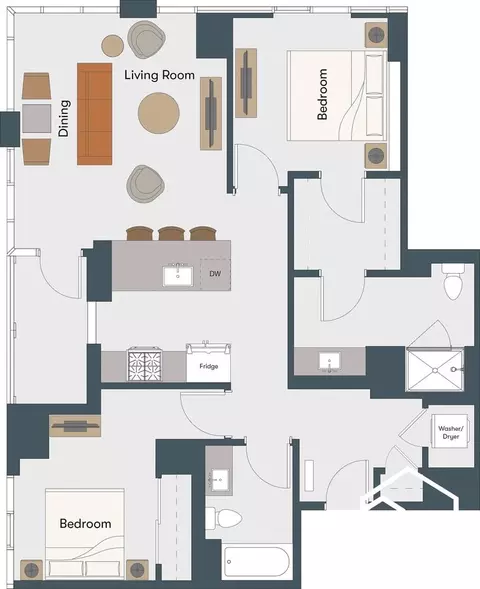 166 N Aberdeen St #2BD2BATH, Chicago, IL 60607