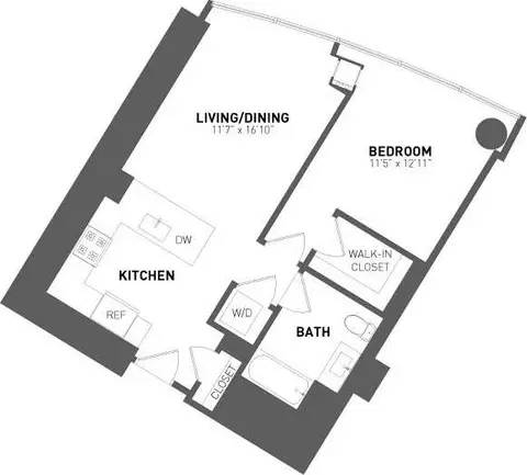 465 N Park Dr #1BD1BATH, Chicago, IL 60611
